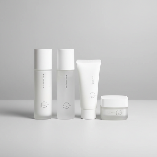 Camellia Yeast Skincare Set (Toner, Emulsion, Cream, Cleanser)