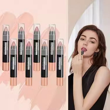 Matte Crayon Lipstick | Long-Lasting & Non-Stick (8 Colors)