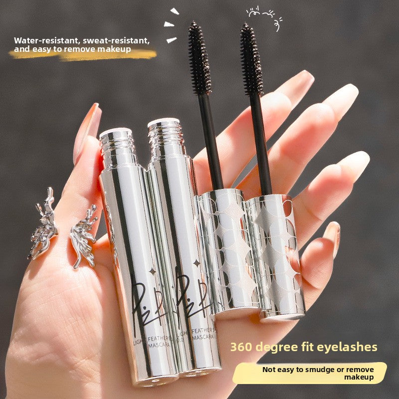 Compact Silver Tube Mascara | Volumizing & Long-Lasting