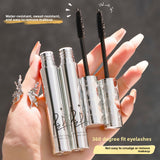 Compact Silver Tube Mascara | Volumizing & Long-Lasting