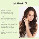 Rosemary & Jojoba Hair Growth Oil | Nourishing Serum for Stronger Hair