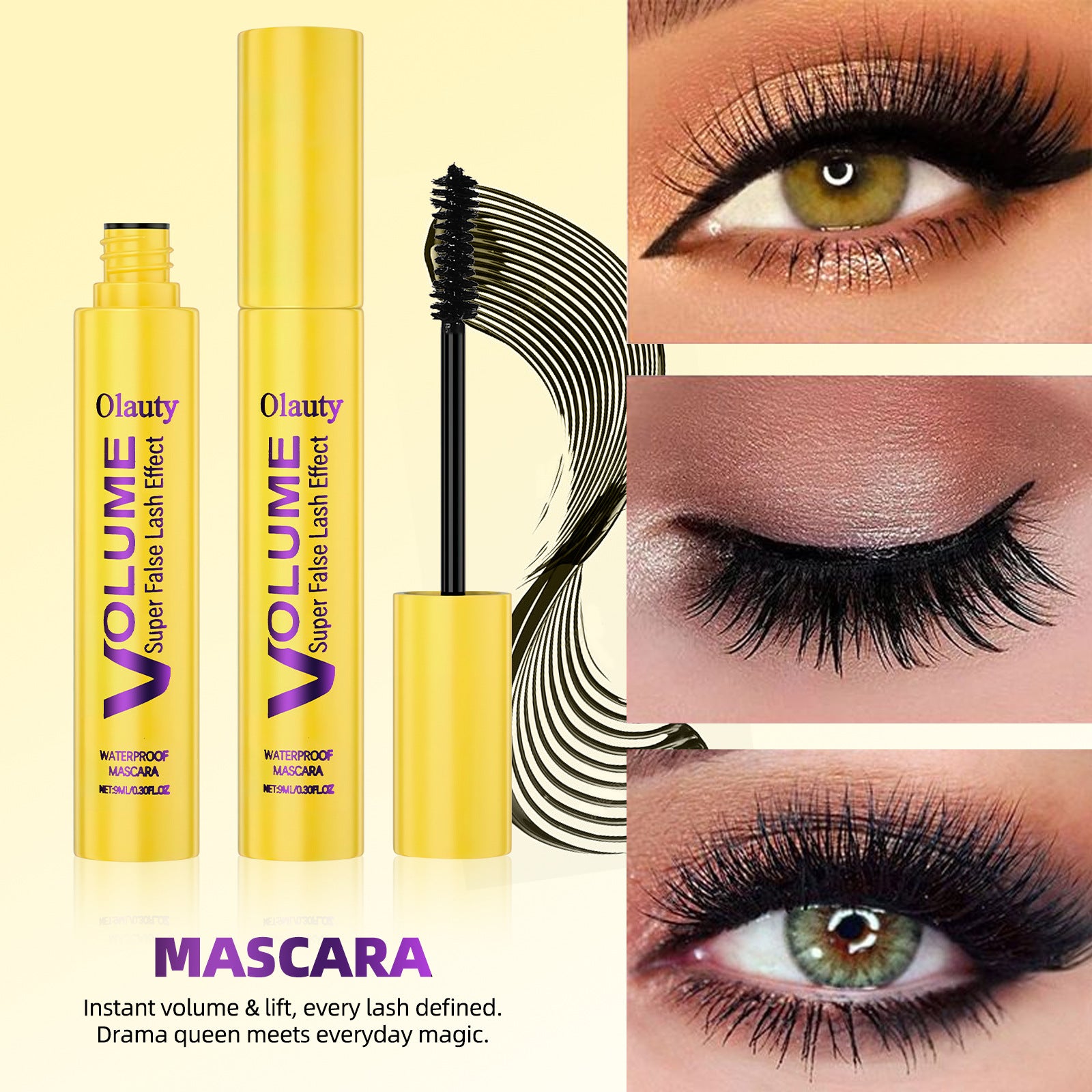 Waterproof Mascara | Long-Lasting Volume & Length