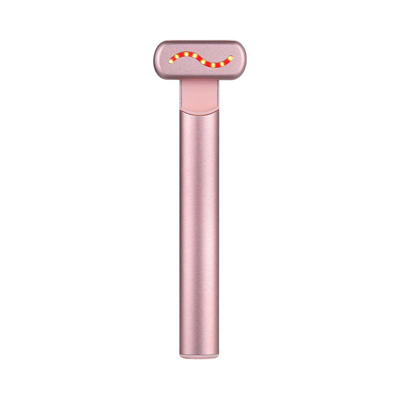 Vibrating Eye Massager Pen | LED Color Light Therapy & Anti-Aging Wand