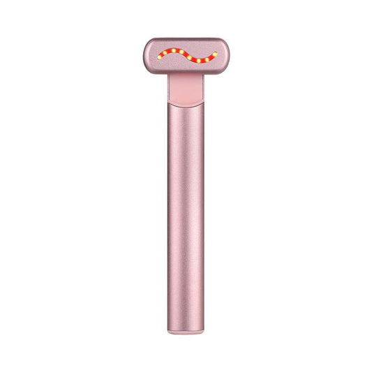 Vibrating Eye Massager Pen | LED Color Light Therapy & Anti-Aging Wand
