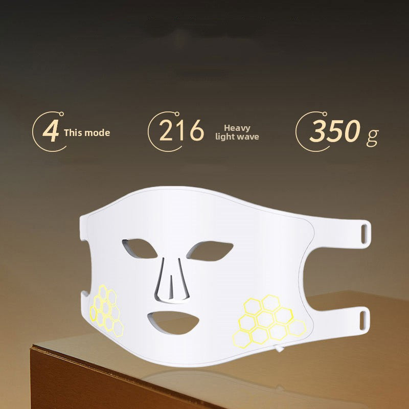 Miraliss LED Infrared Light Beauty Mask | 216 Lamp Beads Red Light Therapy
