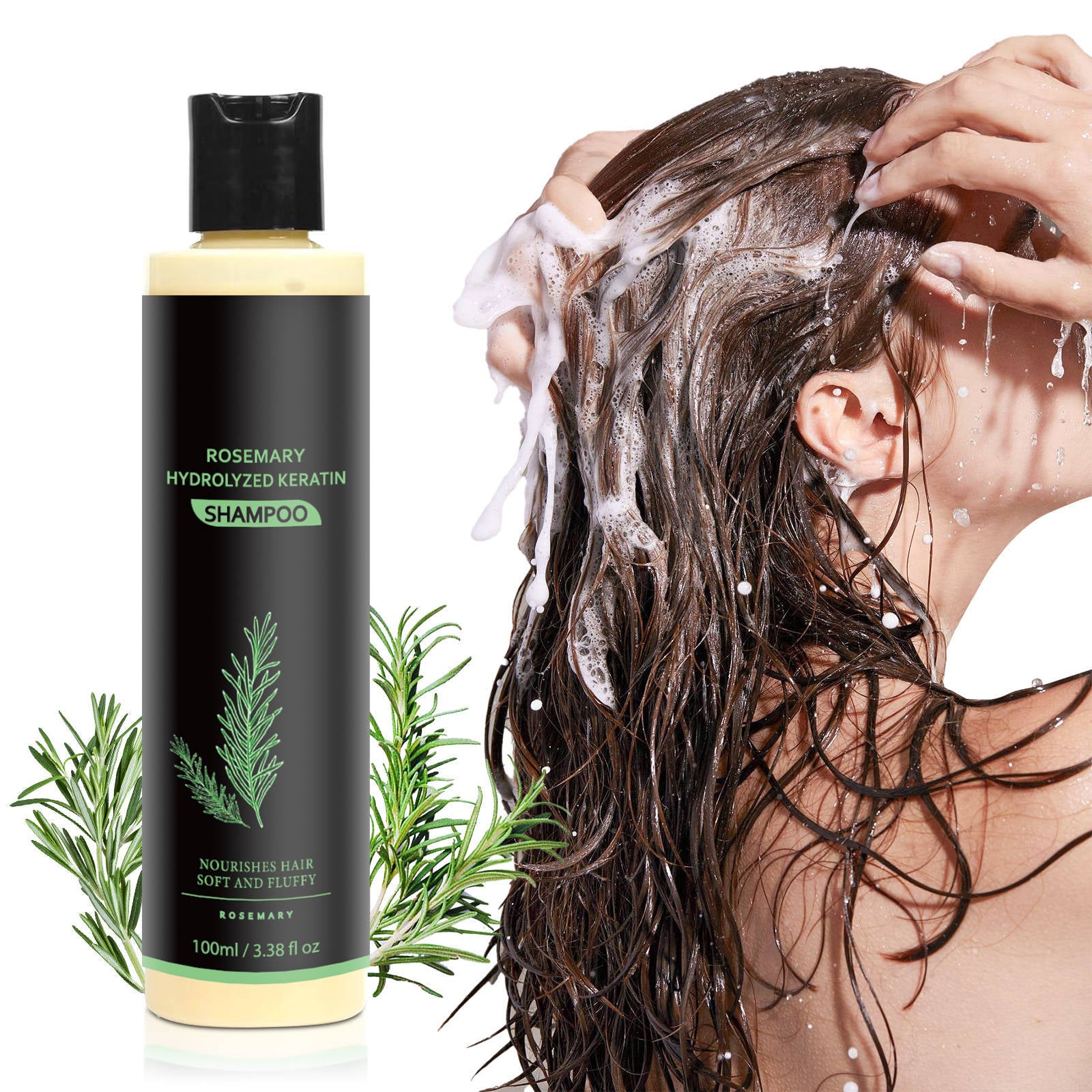 Rosemary Herbal Shampoo | Oil Control & Hair Repair
